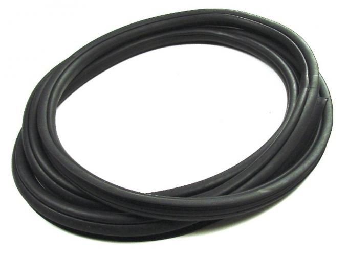Precision Windshield Weatherstrip Seal With Trim Groove for Steel Trim WCR 407 GM