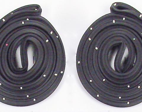 Precision Chevrolet El Camino 1968-1972  Door Weatherstrip Seal Kit, Left and Right Hand, 2 Piece Kit DWP 1211 68
