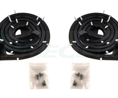 Precision 4 Door Hardtop - Front Door Weatherstrip Seal Kit, Left and Right Hand, 2 Piece Kit DWP 1510 65