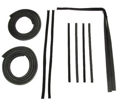 Precision Door Weatherstrip Seal Kit, Glassruns, Beltlines and Door Seals. Left and Right, 10 Piece Kit DK 3110 78