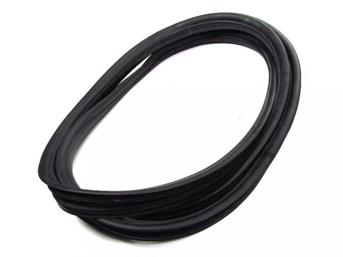 Precision Windshield Weatherstrip Seal With Trim Groove for Steel Trim WCR 587 D GM