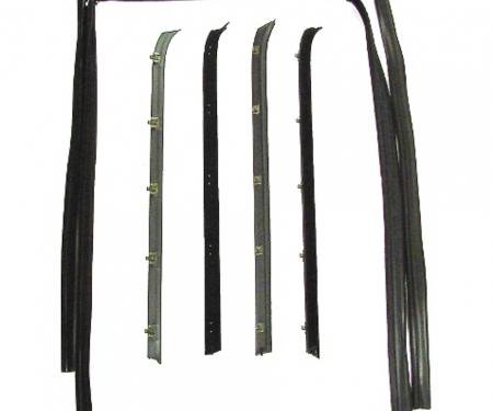 Precision Beltline Molding and Glass Run Channel Kit, Left and Right Hand, 6 Piece Kit WFK 1111 81 A