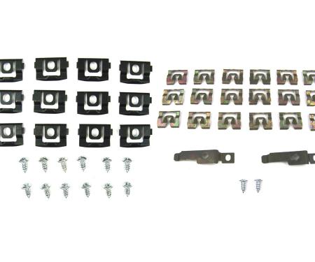 Precision Fits 2 door hardtop models - Molding Clip Kit, Windshield and Rear Window Kits MCK-3440-71