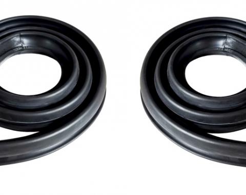 Precision 2 Door Hardtop - Roof Rail Weatherstrip Seal, Left and Right Hand, Pair RWP 1411 67