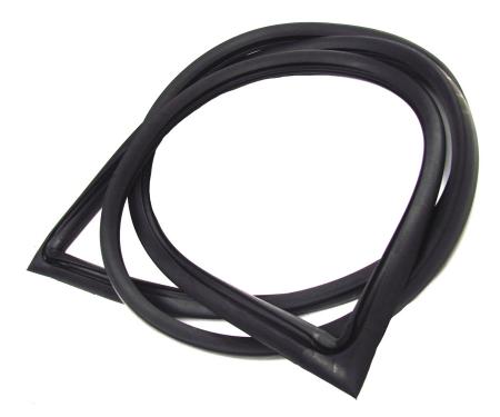Precision Large - Rear Window Weatherstrip Seal, With Trim Groove for lockstrip WCR D1048 T