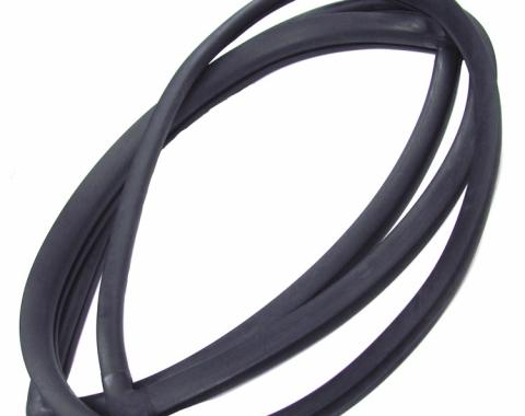 Precision 1971-1977 Ford Maverick Windshield Weatherstrip Seal, Works With Chrome Trim That Inserts into Body Clips WCR D797