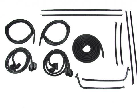 Precision 1970-1972 Chevrolet Chevelle Weatherstrip Kit, 13 Piece Kit SWK 1410 70