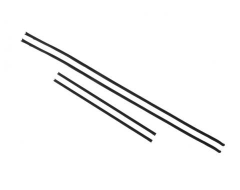 Precision 1962-1967 Chevrolet Chevy II Glass Run Channel Kit, Left and Right Hand, 4 Piece Kit GRK 1220 62