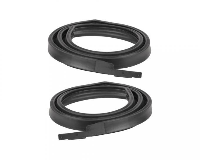 Precision 1966-1967 Chevrolet Chevy II Roof Rail Weatherstrip Seal, Left and Right Hand, Pair RWP 1410 66
