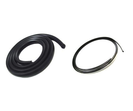 Precision Rear Window Weatherstrip Seal Kit, 2 Piece Kit WKT 4266 SC