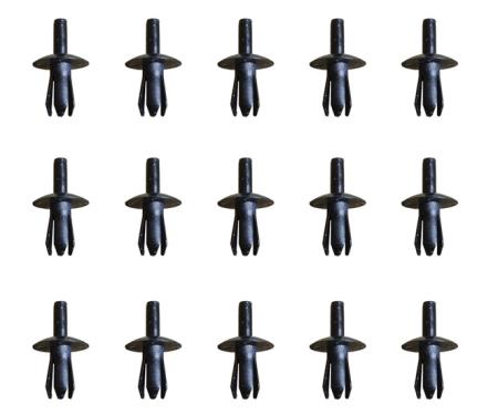 Precision Push-In Fastener 6105 002/25 BLK