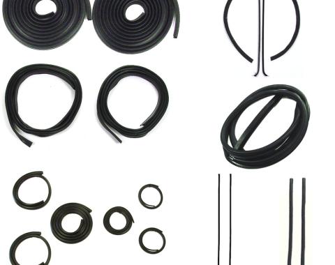 Precision Complete Weatherstrip Seal Kit - Models Without Weatherstrip Trim Groove. Includes Cab Windlace. CWK 1112 47