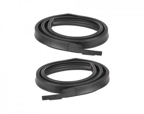 Precision 1966-1967 Chevrolet Chevy II Roof Rail Weatherstrip Seal, Left and Right Hand, Pair RWP 1410 66