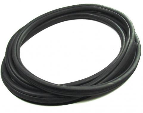 Precision Windshield Weatherstrip Seal With Trim Groove for Steel Trim WCR 407 GM