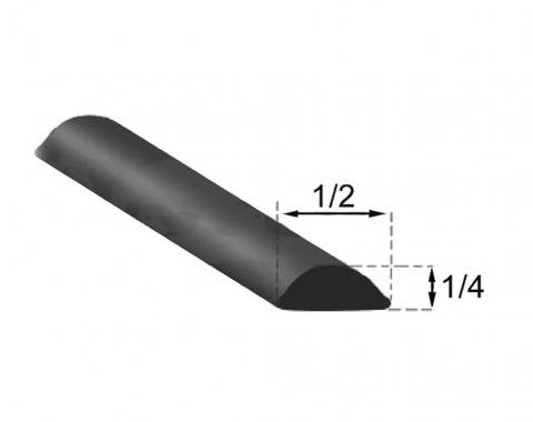 Precision Glass Weatherstrip Lockstrip, 100 Feet WLS 466 R-100