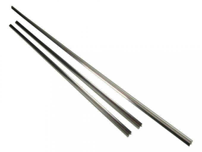 Precision 1967 Dodge Dart Glass Weatherstrip Lockstrip WLS DB3866