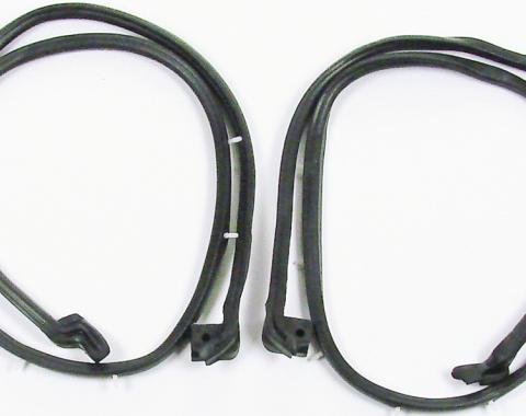 Precision 1966-1977 Ford Bronco Door Weatherstrip Seal Kit, Left and Right Hand, 2 Piece Kit DWP 2110 66