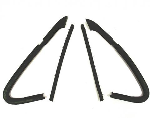 Precision Vent Glass Weatherstrip Seal Kit, Left and Right, 2 Piece Design VWK 1110 81 A