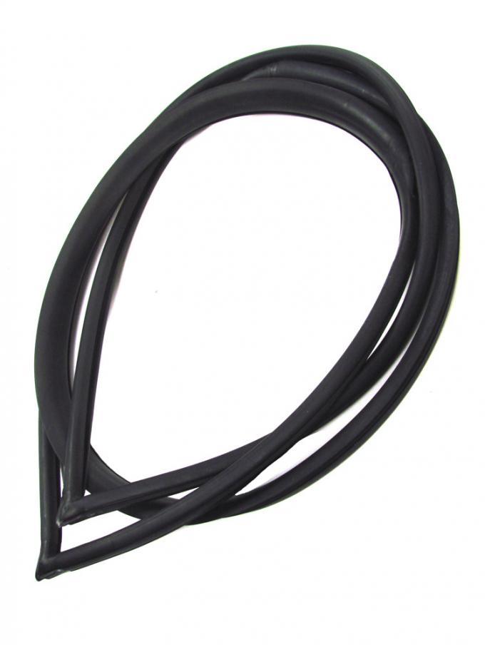 Precision 4Dr Hardtop Models - Rear Window Weatherstrip Seal, Works With Chrome Trim That Inserts into Body Clips WCR DB3163