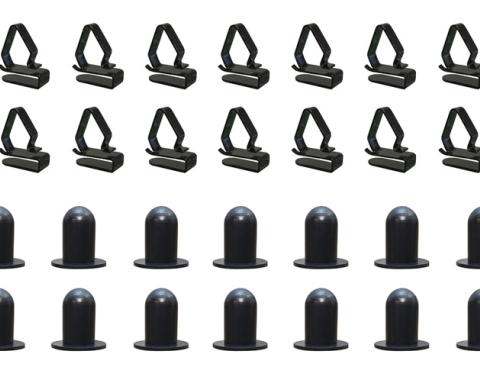 Precision 1970-1973 Nissan 240Z Door Panel Clips, 36 pcs DPK 4210 70