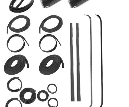 Precision Complete Weatherstrip Seal Kit - Models With Weatherstrip Trim Groove. Includes Cab Windlace. CWK 1113 47