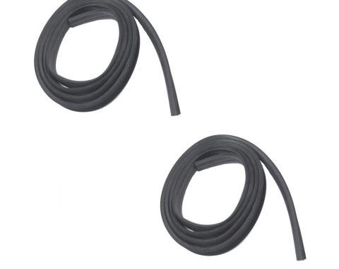 Precision 1962-1967 Chevrolet Chevy II 2/4 Sedan - Top/Back Glass Run Channel, Left and Right Hand, 2 Piece Kit GRP 1300 62