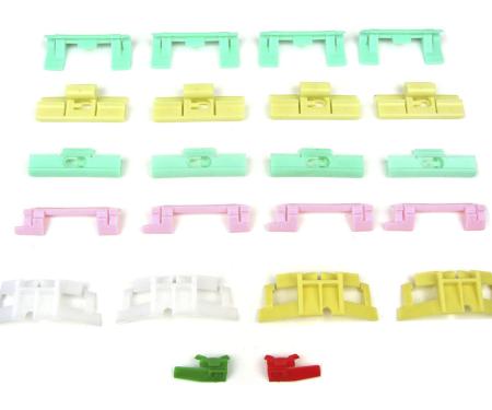 Precision 1994-1997 Honda Accord Fits 4 door sedan models - Molding Clip Kit, Windshield, 22 Piece Set PCK-753-94