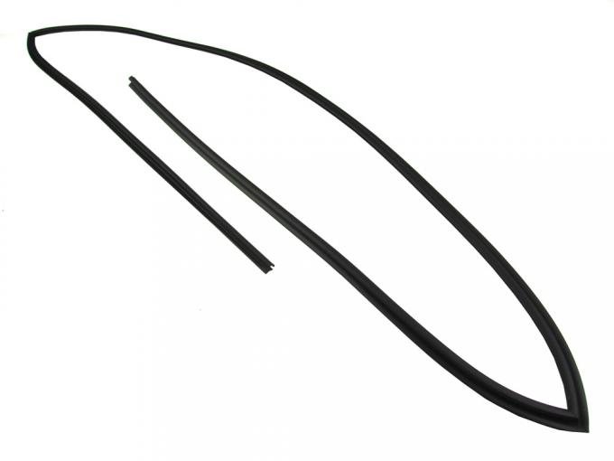 Genuine Toyota 2003-2008 Corolla Rear Right Side Molding Trim – Black – 7574102180C0