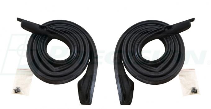 Precision 4 Door Hardtop - Roof Rail Weatherstrip Seal, Left and Right Hand, Pair RWP 1510 67