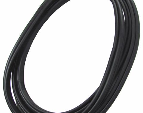 Precision Fits All Models Except Convertibles-Windshield Weatherstrip Seal With Trim Groove for Steel Trim WCR 394 GM