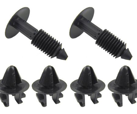 Precision Cowl Fastener Clip Kit, 6 Piece Set CFK-1747-09