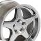 OE Replica Wheels CV01 - 17" Replica Wheel CV01 Fits Chevrolet Corvette - ZR1 Rim 17x11 Polished Wheel CV01-17110-5475-50P
