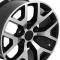 OE Replica Wheels CV92 - 22" Replica Wheel CV92 Fits GMC Sierra Rim 22x9 Machined Wheel CV92-22090-6550-31MB