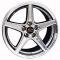 OE Replica Wheels FR06B - 18" Replica Wheel FR06B Fits Ford Mustang Saleen Rim 18x9 Chrome Wheel FR06B-18090-5450-24C
