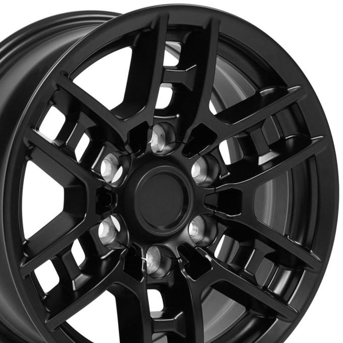 OE Replica Wheels TY17 - 16" Replica Wheel fits Toyota Tacoma TRD - TY17 Satin Black 16x7 TY17-16070-6550-13B1