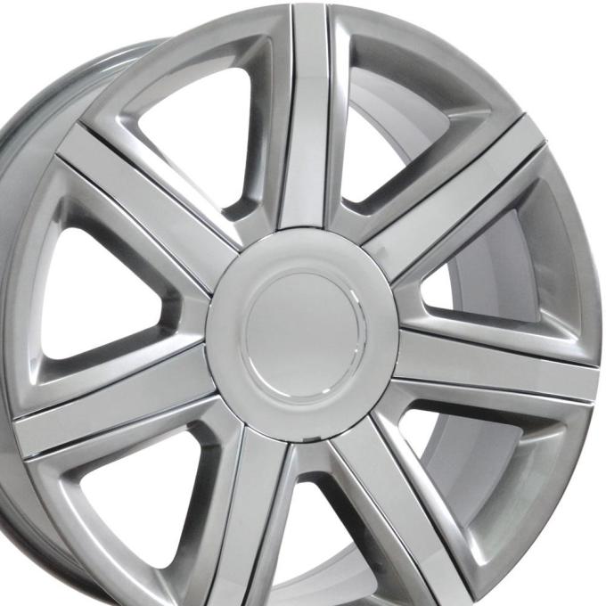 OE Replica Wheels CA87 - 22" Replica Wheel CA87 Fits Cadillac Escalade Rim 22x9 Hyper Wheel CA87-22090-6550-31HS-ic