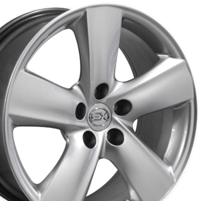 OE Replica Wheels LX19 - 18" Replica Wheel LX19 Fits Lexus IS Rim 18x8 Hyper Wheel LX19-18080-5450-35HS
