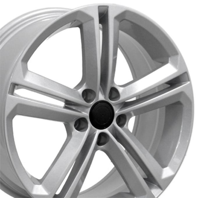 OE Replica Wheels VW18 - 18" Replica Wheel VW18 Fits Volkswagen Jetta Rim 18x8 Silver Wheel VW18-18080-5112-45S