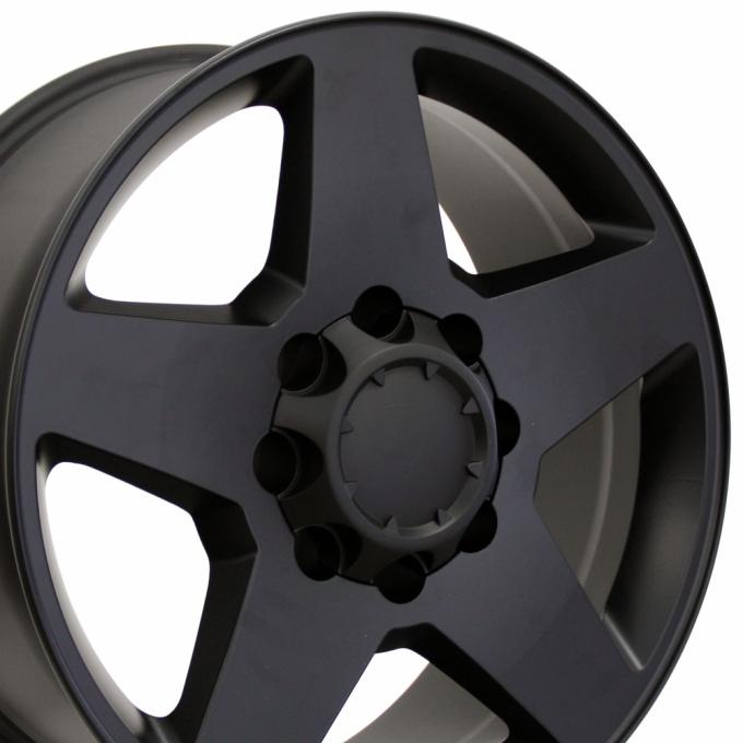 OE Replica Wheels CV91B - 20" Replica Wheel CV91B 8 Lug Fits Chevrolet Rim 20x8.5 Black Wheel CV91B-20085-8180-44B1