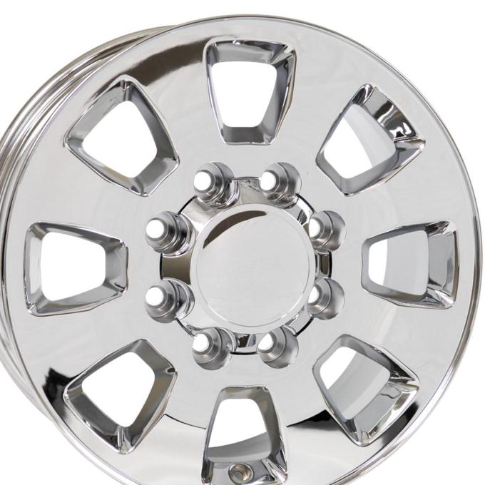 OE Replica Wheels CV75A - 18" Replica Wheel CV75A Fits GMC Sierra Rim 18x8 Chrome Wheel CV75A-18080-8650-12C