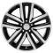 OE Replica Wheels VW27 - 18" Replica Wheel VW27 Fits Volkswagen Jetta Rim 18x7.5 Black Mach'd Wheel VW27-18075-5112-51MB