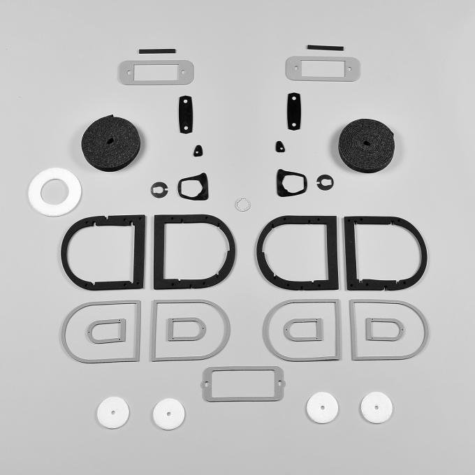 Detroit Muscle Technologies 1965 Chrysler / Dodge / Plymouth Mopar A Body 65 Dart Paint Exterior Gasket Set ADA6565PK01