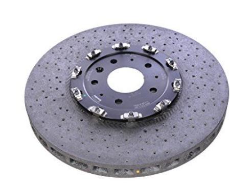 Corvette Brake Rotor, Rear; Heavy Duty Antilock Brake System (J57), 2015-2018