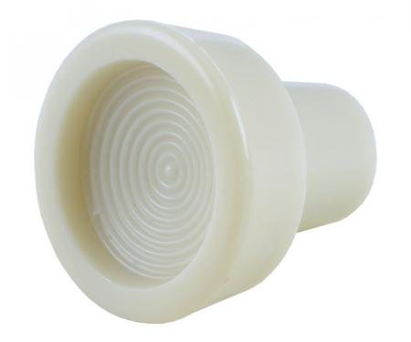 Dennis Carpenter Heater Knob - White - 1958-60 Ford Truck     B8C-9700