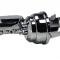 Leed Brakes 8 inch dual power booster, 1-1/8 inch bore flat top master disc/drum (Chrome) 4N6B2