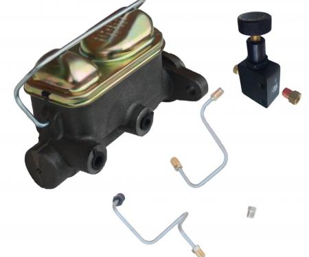 Leed Brakes 1964-1966 Ford Mustang Manual Hydraulic Kit with pre-bent lines and adjustable valve FC0001HK