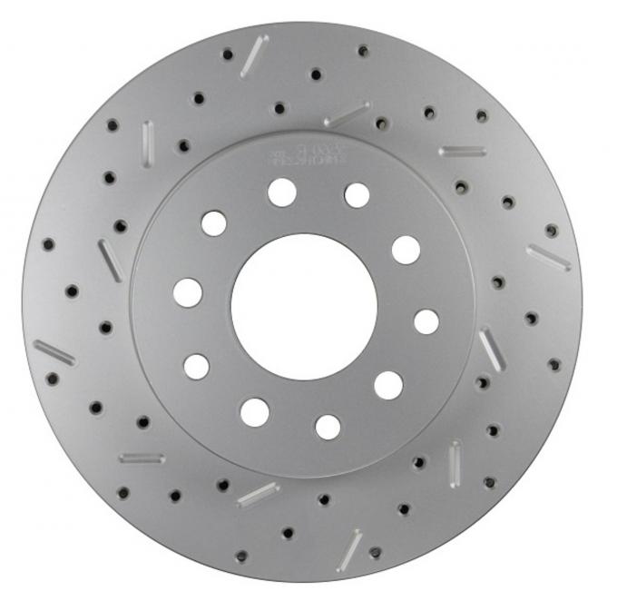 Leed Brakes 1979-1981 Pontiac Firebird Cross drilled and slotted rear rotor for Conversion Kits 5560001LCDS