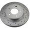 Leed Brakes Rear Disc Brake Kit with Drilled Rotors and Zinc Plated Calipers RC1009X