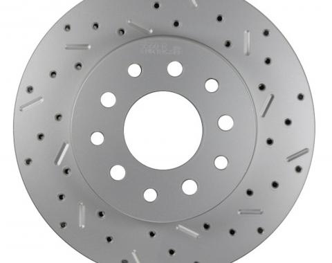 Leed Brakes 1979-1981 Pontiac Firebird Cross drilled and slotted rear rotor for Conversion Kits 5560001RCDS