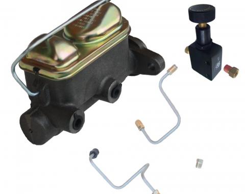 Leed Brakes 1964-1966 Ford Mustang Manual Hydraulic Kit with pre-bent lines and adjustable valve FC0001HK